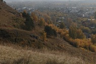 Kemerovo. Right bank, A nice autumn day